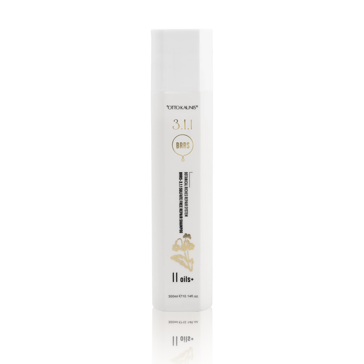 300ml OTTO KAUNIS Botanical Riches Repair System 11 Oils Sulfate Free Silicone Free Gentle Wash Repair Shampoo
