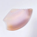 Huiying Hot Selling Natural New Spiky Scraping Massage Face Grey Agate Guasha Board