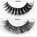 3d Faux Mink Eyelash Russia Roll Eyelashes Cross Long Natural Mink Eyelashes Stage Show Makeup Thick Eye Lashes