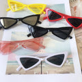 Fashion Style Kids Vintage Cat Eye Children Sunglasses Triangle Shaped Boys Girls Brand Cute Sun Glasses