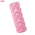 OEM Customized LOGO 33 cm Length Hot Selling Yoga Exercise Fitness EVA Material Trigger Point Grid Foam Roller