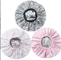 Hair Care Tin Foil Baking Oil Cap Unplug Self Heating Film Cap Double Layer Waterproof Shower Cap