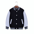 Unisex Custom Varsity Jacket 100% Cotton Sport Coat with Logo Casual Style for School & Fashion Wholesale for Men