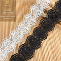 Water Soluble Polyester Silk Bar Code Lace Fabric 3.4CM Clothing & Home Soft Accessories for Bags-in Stock