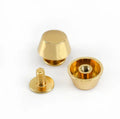 Zinc Alloy Mushroom Nail Buckle Bag Combined Button Flat Head Feet Nail Studs Rivets Screw for Handbag 8*6*11.5mm Leather Craft