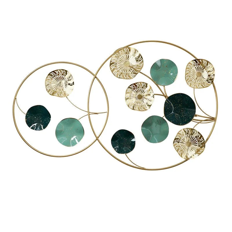 100x62 Home Decor Creative Design Luxury Flora Flower Art Living Room Metal Hanging Wall Decor