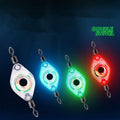 Wholesale Double Swivel Fish Trap Lamp Electronic Luminous LED Night Fish Lamp Underwater Lure Fish Bait Light