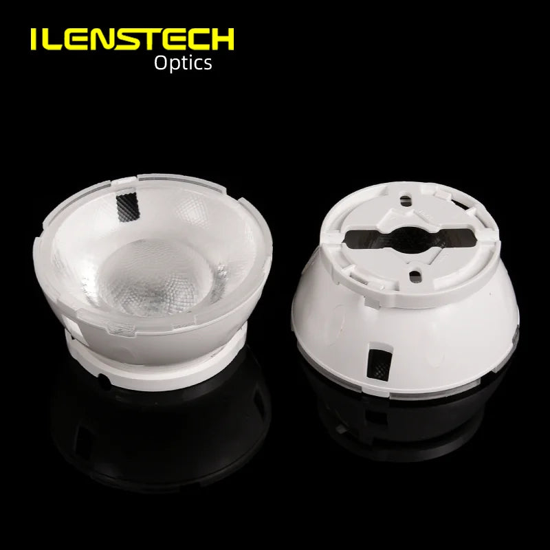 6mm 9mm LES Cob Led Lens 62mm Tir Downlight Pmma Lens 24 Degree