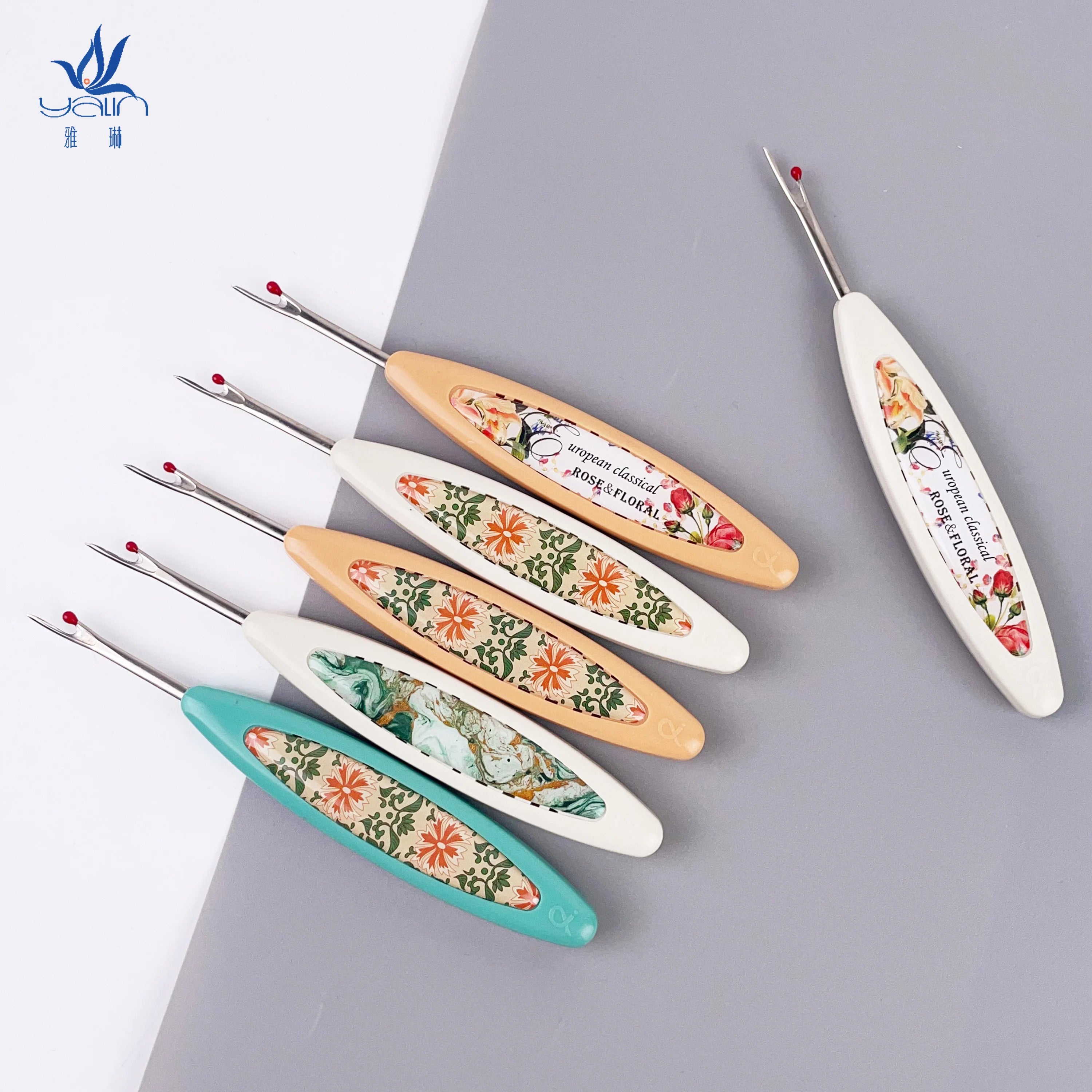 Portable DIY Thread Remover Tool Cross Stitch Special Thread Picker Simple Style Bag Packed Seam Ripper for Sewing Accessory