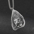 Buddha Necklaces 316L Stainless Steel Charms Pendants Religious Jewellery Retro Styles Buddhism Necklace
