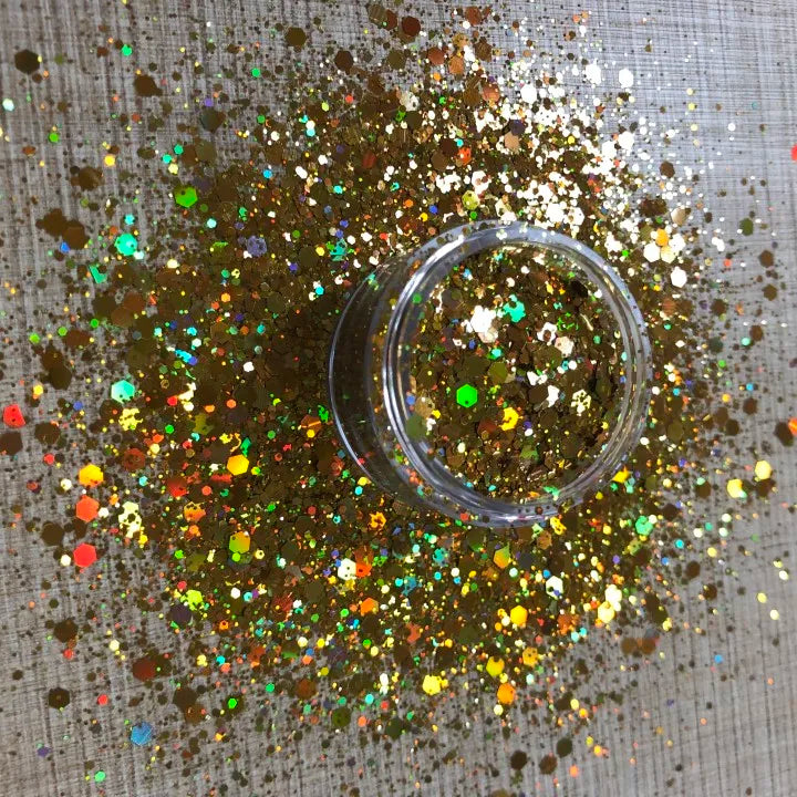 Xucai Glitter Fine Crafts Festival Bio Glitter Factory Price Holographic Chunky Glitter Shimmer Powder Eye Christmas Decorations