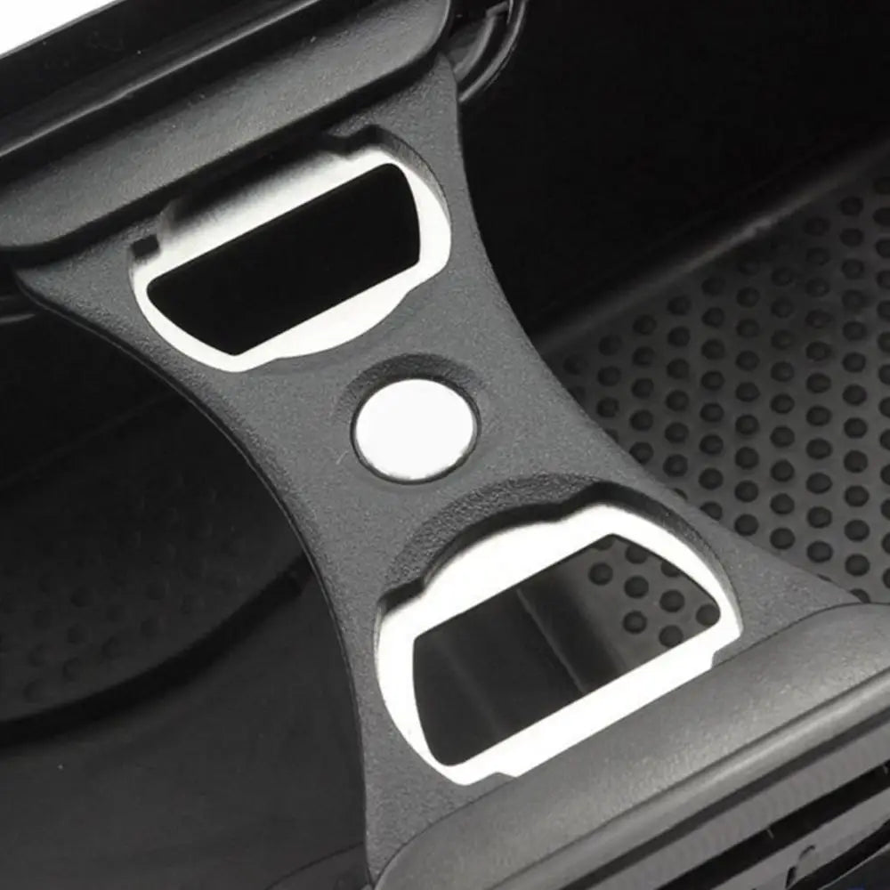 HelloWorld Lightweight Bottle Opener Car Use Stainless Steel Cup Holder Divider