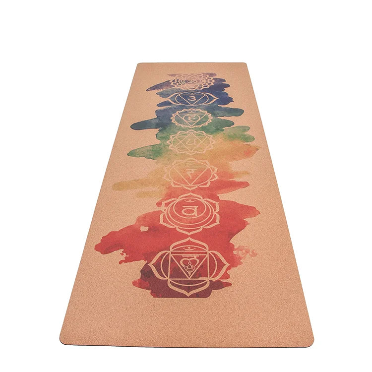 Cork Yoga Mat Portuga  Yoga Mat Set with Yoga Mat Carrying Strap