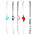 Dia 13mm Joint Size Blue Grey Pink Red Clear Skull Glass Hookah Mouth Piece Shisha Chicha Narguile Accessory Part