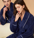 Christmas Long Sleeves Pants Fleece Pajamas Couple Family Two Piece Set Pajama Suit