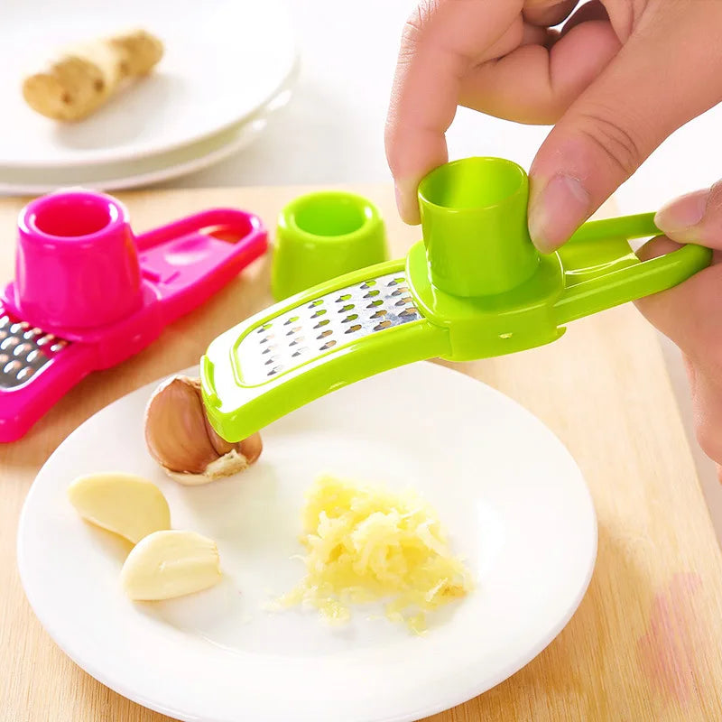 Kitchen Garlic Ginger Grinding Grater Manual Garlic Masher Cooking Tool Utensils Kitchen Accessories Press Garlic Tool