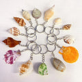 Wholesale Factory Price Cheap Summer Bohemian Beach Style Natural Shell Conch Key Chains for Gift Bag Car Hanging Decoration