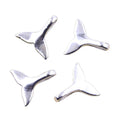 Alloy 19x18MM Whale Tail Pendant Charms for DIY Jewelry Making for Earring Bracelet Accessories Metallic Findings & Components