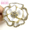 White Enamel Elegant Napkin Ring Wholesale in Bulk Napkin Holder for Party Table Decorate