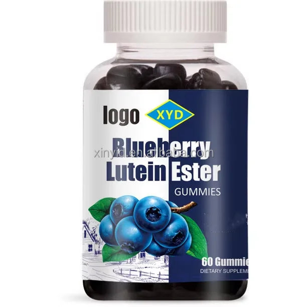 Private Label Eye Care Vision Protect Blueberry Gummies Nourishing Eye Care Zeaxanthin Lutein Esters Gummy