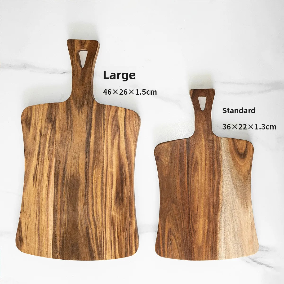 Modern Simple Acacia Wood Cutting Board for Steak Chopping Block for Amazon Factory Supply Cooked Food Presentation