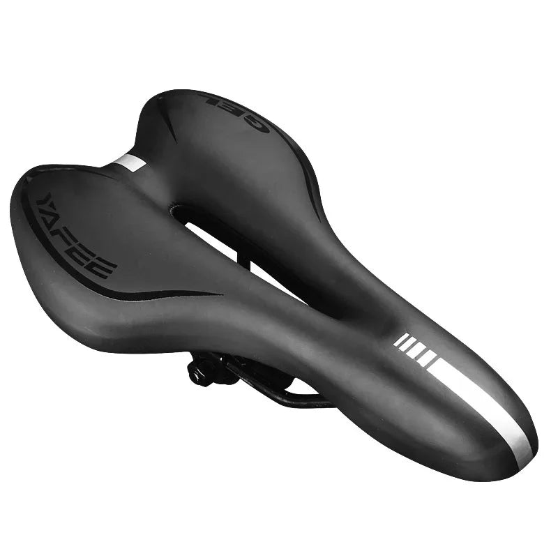 Men and Women's Comfortable Soft Cycling Cushion Exercise Bike Saddle Simple Style Gel MTB Mountain Road Bike Seat