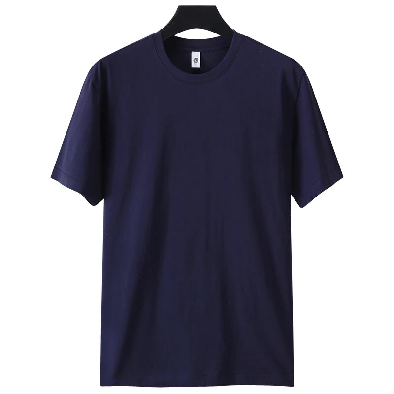 Cotton Blank Heavyweight Unisex Short Sleeve Streetwear OEM Custom Logo Oversize T Shirt