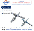 Q235 Steel Wedge Anchor Bolt Zinc-Galvanized Finish Flat Head Concrete Wall Expansion Anchor DIN Standard Inch Measurement