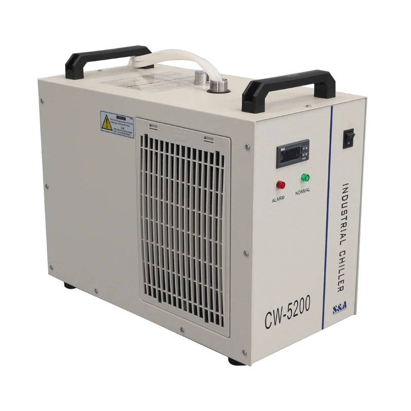 Joylaser CW3000 Good Stability Heavy Iron Cuboid Galvanometer Water Chiller for CNC Laser Cutting Machine