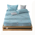 Custom 100% Cotton Printing Fitted Bed Sheet with Elastic Band