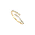 Korea Fashion Rings Jewelry 925 Sterling Silver Adjustable Rings Gold Plated Luxury Wedding Rings Jewelry Women