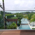 YL METAL New Design Frameless Glass Railing Top Mounted Aluminum  U Channel Railing Balustrade