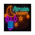 Winbo Wholesale Ramadan Led Logo Light Neon Sign Custom Made NO MOQ Ramadan Neon Light Sign Custom Led Lights