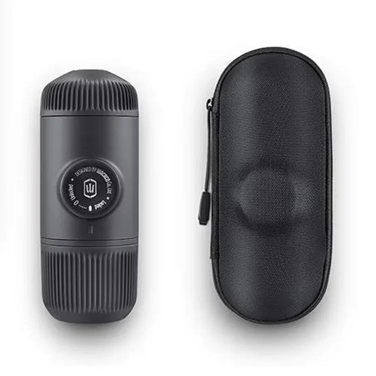 Extra Small Classic Reusable EVA Carry Case for Travel Luxury Portable Mini Coffee Maker Protective Bag with Zipper Closure
