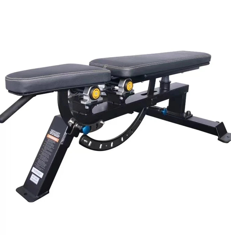Yunson Adjustable Foldable Dumbbell Bench Metal Indoor Bodybuilding Equipment Portable Stable Safety