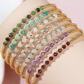 Go2boho Natural Gemstone Beaded Bracelets 2024 New Healing Protection Chain Handmade Stretch Jewelry Inspiring Gift for Her