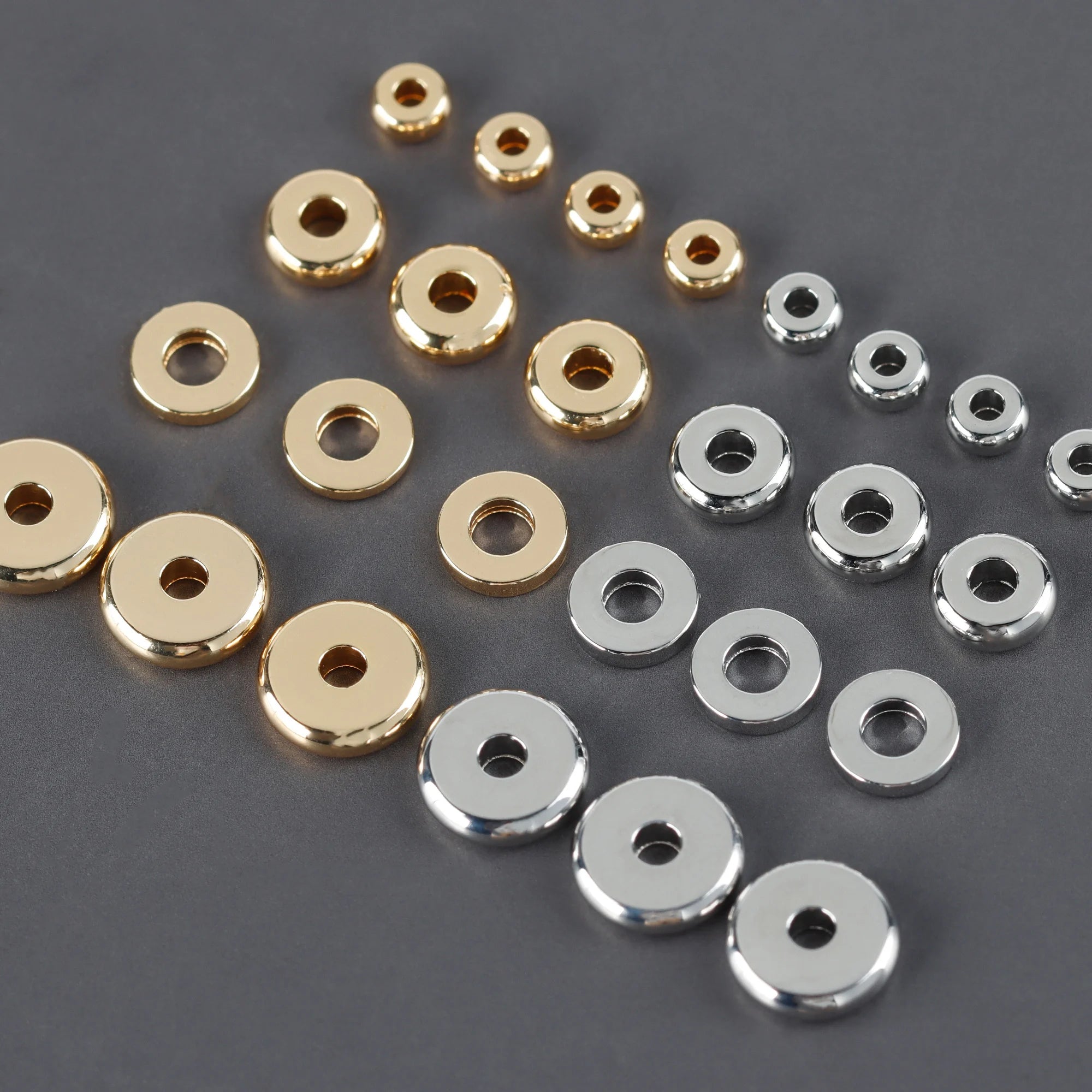 M1070 20pcs/Lot Pass REACH 18K Gold Rhodium Plated Copper Connector Nickel Free Wholesale Jewelry Findings Components