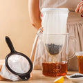 Reusable Fine Mesh Strainer Thai Tea Coffee Milk Tea Filter Bags With Stainless Steel Handle Frame