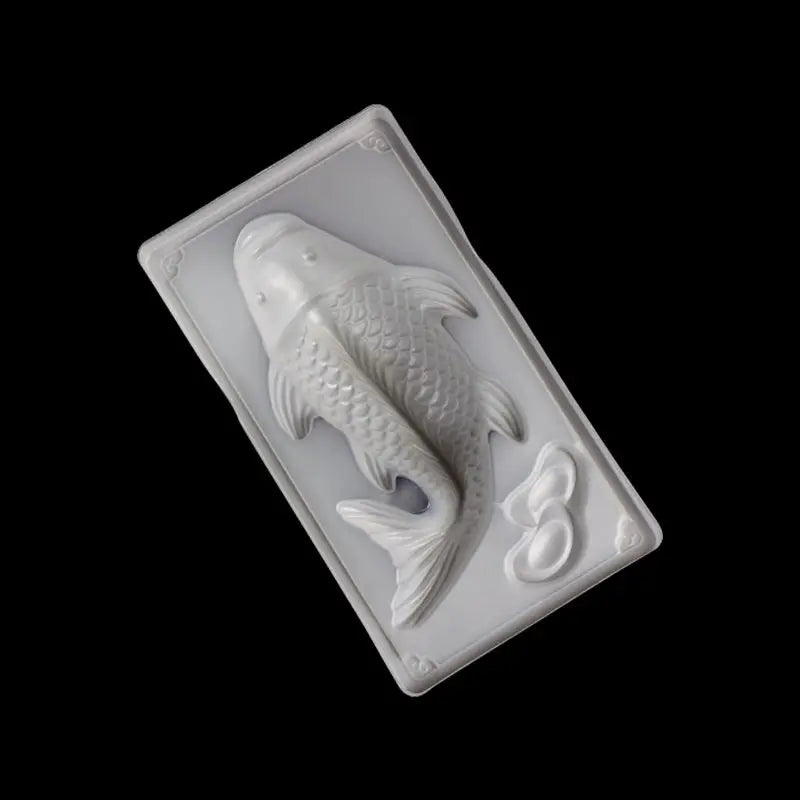 Handmade Baking Tool with China Style Stereoscopic Fish for Rice Cake Thicken Hotel PP Plastic Molds Direct From China