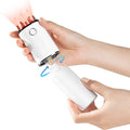 Electric Charging Vibration Stainless Steel Comb Essential Oil Dispenser Scalp Massage Applicator for Hair Growth Treatment