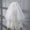 Wholesale Beautiful Women Hair Accessories Bride Veils Wedding Pearls White Veil Bridal Veils