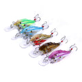 Wholesale Crankbaits 3D Lure Eyes 6.5cm/6g  Artificial Crab Bait Floating Fishing Product Crank Hard Lure Bait
