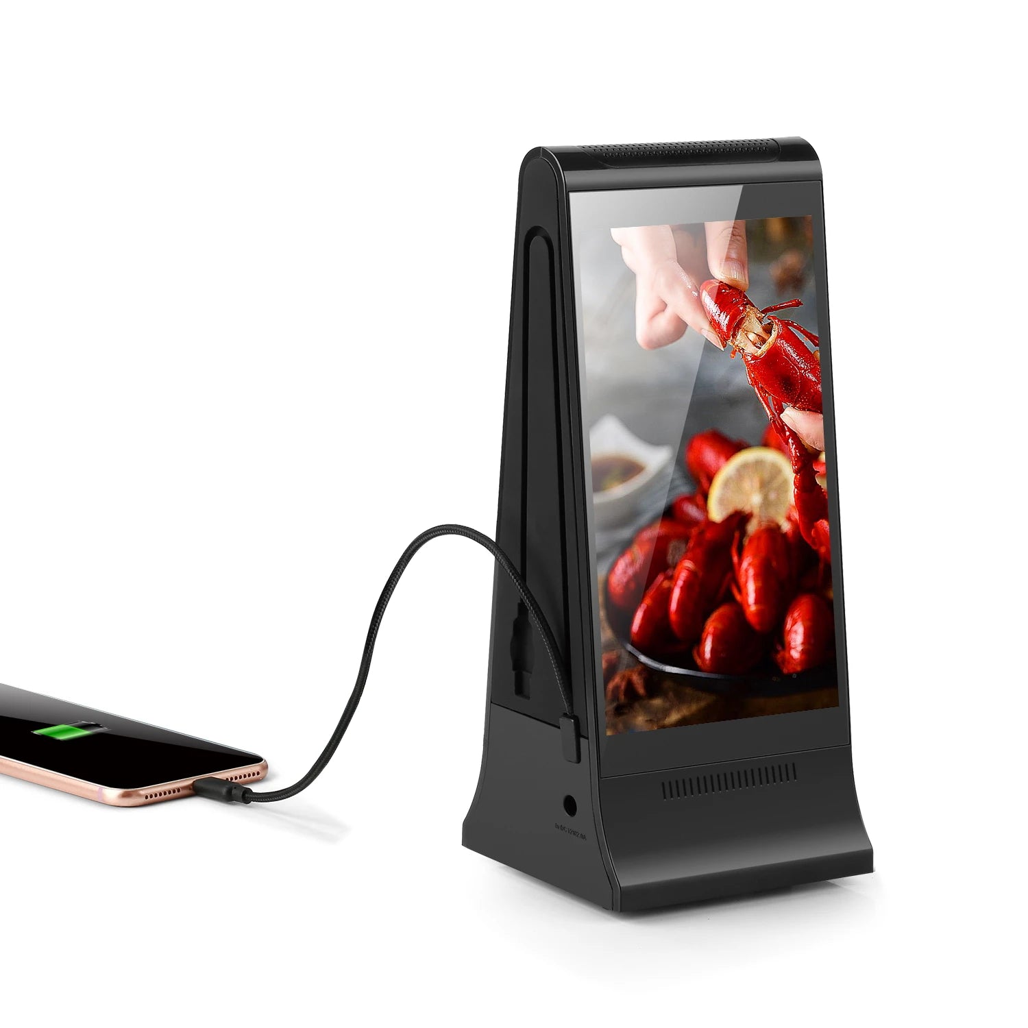 FYD-868SD Table Smart New Desktop 7 Inch IPS LCD Screen Advertising Display