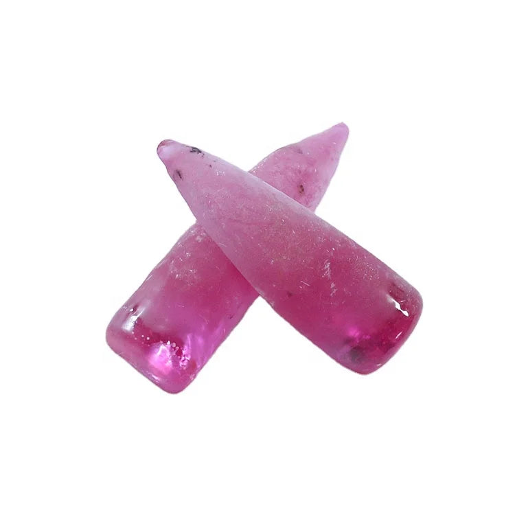 Pink Ruby 2# Lab Created AAA Quality Heat Treated Uncut Raw Corundum Material