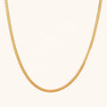 Dingran Factory Wholesale High Quality Stainless Steel Blade Chain Necklace 18K Gold Plated Choker Necklace
