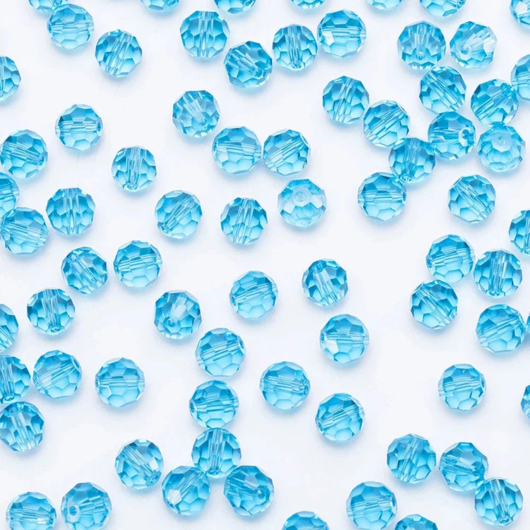 3mm 180pcs Czech Spacer Round Crystal Beads for Jewelry Making Female Diy Bracelet Faceted Loose Glass Beads