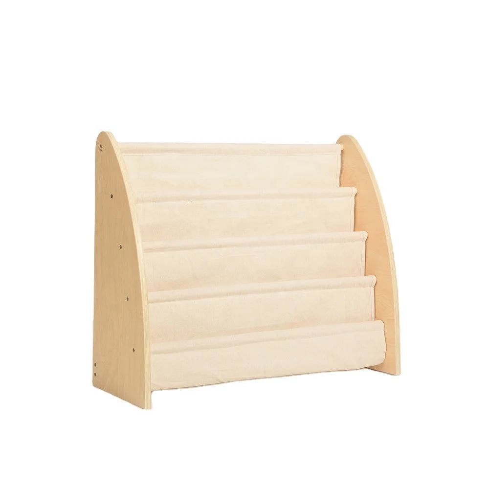 Kids Bookshelf Storage Wooden Children Bookshelf Montessori Shelf  Book Storage Preschool Wooden montessori Furniture