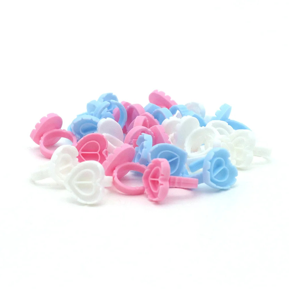 Eyelash Extension Tools Glue Holder Wholesale Private Label Eyelash Extension Eyelash Glue Ring Cup