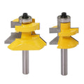 8mm Shank Shank Rail and Stile Assembles Router Bits Woodworking Milling Cutter for Carpentry Machining Tools