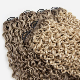 Wholesale Russian Human Hair Double Drawn Invisible Skin Hole Weft Extension Holes Double Genius XO Weft With Hole